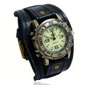 Punk Retro Leather Watch. 