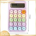 Enigma- Digital Display Calculator Large Button Desktop Calculator with Big Display Screen Lightweight Portable Digital Calculator for Easy Use Battery Powered 10-digit Digital Display Calculator. 