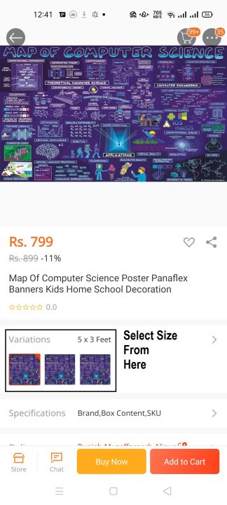 Map%20Of%20Computer%20Science%20Poster%20Panaflex%20Banners%20Kids%20Home%20School%20Decoration%20-%20Image%203