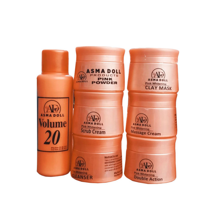 Asma Doll Pink facial kit 300ml With Skin Polish