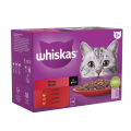 Whiskas 1+ Meaty/Classic Meals in Gravy Adult Wet Cat Food - 85gm. 