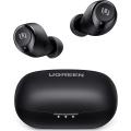 UGREEN HiTune Wireless Earbuds, Wireless Headphones HiFi Stereo Deep Bass, 27H Playtime, Secure Fit, Easy-Pairing, Touch Control, USB-C Fast Charge, Wireless Earphones for Work Running Gym(Black). 
