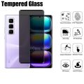 For infinix Hot 50 Pro Plus 4G Pro+ Tempered Glass 2 in 1 Anti-peeping Privacy Protection Screen Protector Anti Spy Glass With Bakc Film And Camera Lens Protector. 