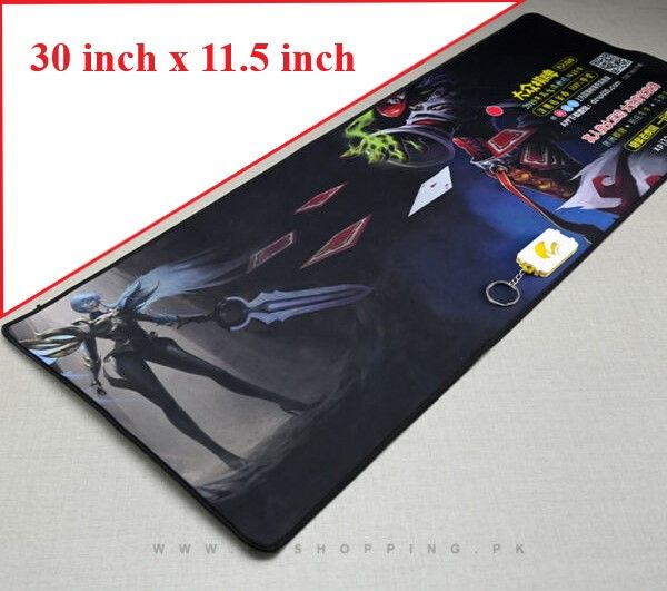 Gaming Mouse Pad - Lock Edge – 31-inch x 11.5 inch - Keyboard Pad ...