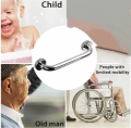 Stainless Steel Handrail Grab Bar for Bathroom, Shower Grab Bar, Bathroom Grab Bar, Shower Handle, Bathroom Balance Bar, Safety Hand Rail Support 8 inches size. 