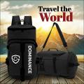 Dominance 45-L Trekking Backpack Bag for men travelling and hiking bag, Gym Bag Grey & Black Travel Bag  Weekend Luggage Tour Bag for Men Women. 