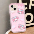 Sanrio Hello Kitty Cinnamoroll Case for Samsung Galaxy S24 Ultra S23 S22 S21 FE S20 Plus Note 20 10 Pro A34 A54 A33 A53 Cover. 