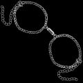 2pcs/Set Magnetic Couples Bracelet for Women Men Minimalist Stainless steel Chain Bracelet for Couples /gift. 