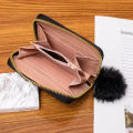 Solid Color Mini Coin Purse Girls Small Key Chain Bag Hand Pouch. 