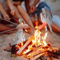 Hot Dog/Marshmallow Barbecue Forks for Bonfire & Grill - Bride. 