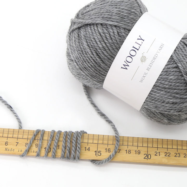 WOOLLY%20Wool%20Mix%20Yarn%20Ball%20Knitting%20Crochet%20SuperSoft%20-%20Image%203