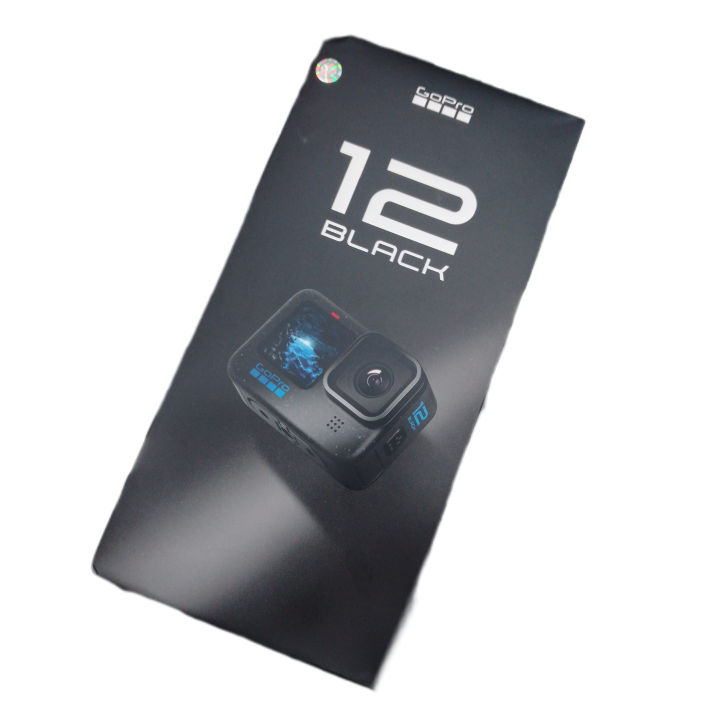 GoPro HERO12 Black - Waterproof Action Camera with 5.3K60 Ultra HD Video, 27MP Photos, HDR, 1/1.9" Image Sensor, Live Streaming, Webcam, Stabilization