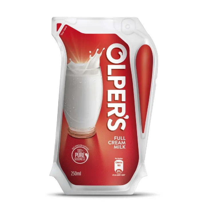 Olper's Full Cream Milk Ecolean 250ml Pack 28