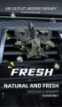 Car Air Freshener - Military Camouflage Fighter Air Jet Propeller Rotating - AC Ventilation Grill Mounting Interior Accessories - Aroma Diffuser Purifier Fragrance Aromatherapy - Perfume with Essential Refill Oil long lasting 2024 Air Intake. 