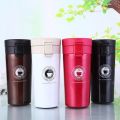 Sukaina 380ml Thermos Vacuum Cup Double Layer Travel Outdoor School Coffee Flask Water Bottle Mug Keep Heat/cold. 