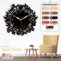 Gifts Art -  Bird Tree 3D Modern Wooden Wall Clock. 