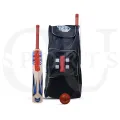 Pack of 9 - Cricket Kit For Adults (Hard Ball Bat + Hard Ball + Gloves + Cricket Kit Bag + Helmet + Under Guard + Leg Pads + Elbow Pads + Thigh Pads). 