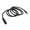130cm 9 Pin Conversion Motor Wire Female to Male Connector Waterproof Motor Extension Cable Motor Cables for BAFANG Electric Bike. 