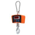 Digital Crane Scale 300KG, Prevent From Falling Heavy Duty Digital Crane Scale Thickened Shell with High Strength Hook for Industrial Mini Electronic Digital Crane Scale,Industrial Precision Electronic Hook Scale,Note random color will be deliver. 