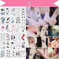 C-30pcs Waterproof Temporary Tattoo Stickers Removable Body Art Tattoos Water Transfer Flash Tattoos. 