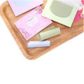 100Pcs Facial Oil Absorbing Paper Plant Fibres Breathable Make up Blotting Sheet. 