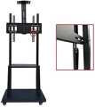 TL-1700 Mobile TV Bracket, Rooling TV Stand with Wheels for 32 to 70 Inch LCD LED OLED (Black). 