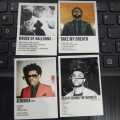 15 pcs THE WEEKND POSTER CARDS polaroids pack based on the famous top singer of the world the weeknd polaroids dawn fm starboy stargirl  the triology aesthetic gangster polaroids. 