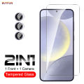 For Samsung Galaxy S24 Plus 2in1 HD Screen Protector Camera Lens Film For Samsung Galaxy S24Plus S24+ Tempered Glass Protector Film. 