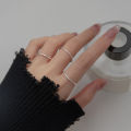 La Monada 45-59mm Plain Thin Women Ring 925 Sterling Silver Big Small Rings For Women 925 Silver Finger Rings Woman Girls Kids. 