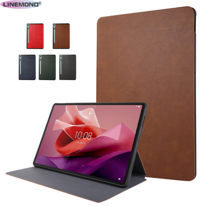 Stand case For Lenovo Xiaoxin Pad Pro 12 7 Case Leather Stand Flip Cover For Lenovo P12 12.7 Case For Xiaoxin New Pad Pro 12 7 Cover case