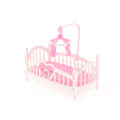1:12 Dollhouse Miniature Baby Room Bassinet Bed Cradle Bed Furniture Model Decor STARLITE. 