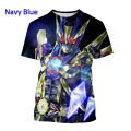 Masked Rider Henshin T Shirt For Men 3D Kamen Rider Den-O Printed T-shirt Kids Tee Shirts Harajuku Fashion Y2k Womens Clothing. 