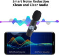 100% Original BOYA BY-MW3 Wireless Lavalier Portable Microphone With Dual Mics & 2 Connectors Noise Cancelling, Type C & Apple_iPhone IOS Double Mic For Live Game Video Shooting Streaming, Vlogging, Recording Live Interviews Youtube, Tiktok_, Podcasts Mic. 