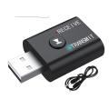 Bluetooth 5.0 2 in 1 Audio Transmitter And Receiver For TV Smartphone PC Home Stereo MP3 Laptop. 