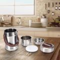 Techmanistan 2L Large Capacity Stainless Steel Vacuum Insulated Lunch Box, Food Warmer Box, Food Container with Handle, Insulated Leak Proof Double Layer Stainless Steel Tiffin Box. 