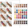 Beauty Glazed Professional Makeup 63 Colours eyeShadow Palette Powder With Profession Makeup Brushes Set and Powder Blender Gorgeous Me Cosmetics Perfect Color eye Shadow Tray Set. 