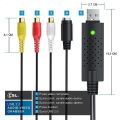 CSL - Video Grabber - USB Video Capture Card. Compatible with Windows 7/8/8.1/10. 