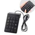 Usb Numeric Keypad / USB Numpad 18 Keys / USB Wired Numeric KeyPad. 
