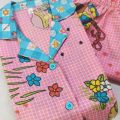 Kids Cotton Sleep Suit - Baby or Baba Night Dress (Shirt & Trouser Set). 