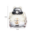 Kawaii Jumbo Boba Water Bottle Cute Bear Bubble Tea Juice Travel Portable Straw School Drinking Bottle For Adult Kids 1100/800ml. 