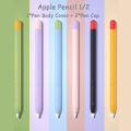 Case for Apple Pencil 2 Generation /Pencil 1 st/Pencil Pro Body Case Cute Cartoon iPad Pencil 2nd Pencil Pro Soft Silicone Ultra Thin Contrast Color Non-slip Protector Cover Casing. 