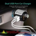 Bluetooth FM Transmittêr, CHGeek Wireless In Car Radio Adapter Hands free Call Car Kit MP3 Player 3.4A Dual USB Car Charger with Display for iPhone X 8 7 įPad įPod Samsung Android CH05. 