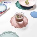Dining Mat Round Stain Resistant Dining Table Mat. 