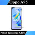 Oppo A95 Glass Protector Polish Screen Tempered For Oppo A95. 