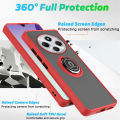 Redmy 14C 4G Case Clear Matte Hard PC Back Cover for Redmi14C Redmi 14C 14 C C14 4G Magnetic Holder Ring Armor Shockproof Coque. 