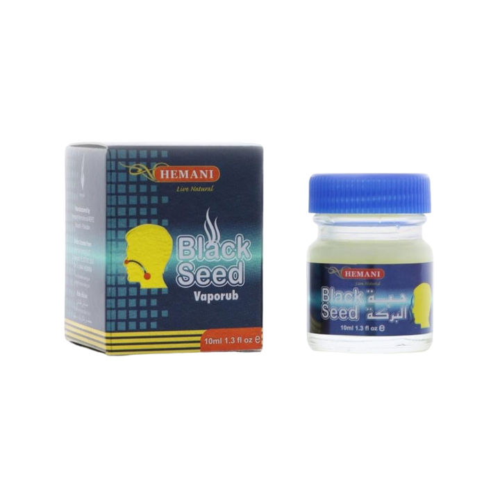 𝗛𝗘𝗠𝗔𝗡𝗜 𝗟𝗜𝗩𝗘 𝗡𝗔𝗧𝗨𝗥𝗔𝗟 - VAPORUB BLACKSEED 10ML