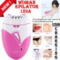 Hair Epilator 189A: Effortless Hair Removal for Silky Smooth Skin!. 