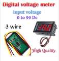 Digital voltage meter.. 