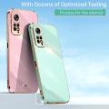 For Xiaomi Redmi Note 11 Back Cover Fashion Shiny Plating Square Bumper Camera Protection Case Soft Silicone Shockproof Protective Mobile Phone Cases. 
