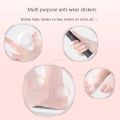 5M/Roll Disposable Invisible Transparent Heel Stickers Pain Relief Anti-wear Foot Heel Stickers Waterproof Heel Protect Sticker Anti-Friction Pedicure Adhesive Tape. 